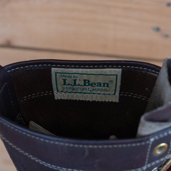 Vintage LL Bean Maine Hunting Shoe Boots 11" - M 6 / W 8 - Picture 7 of 11